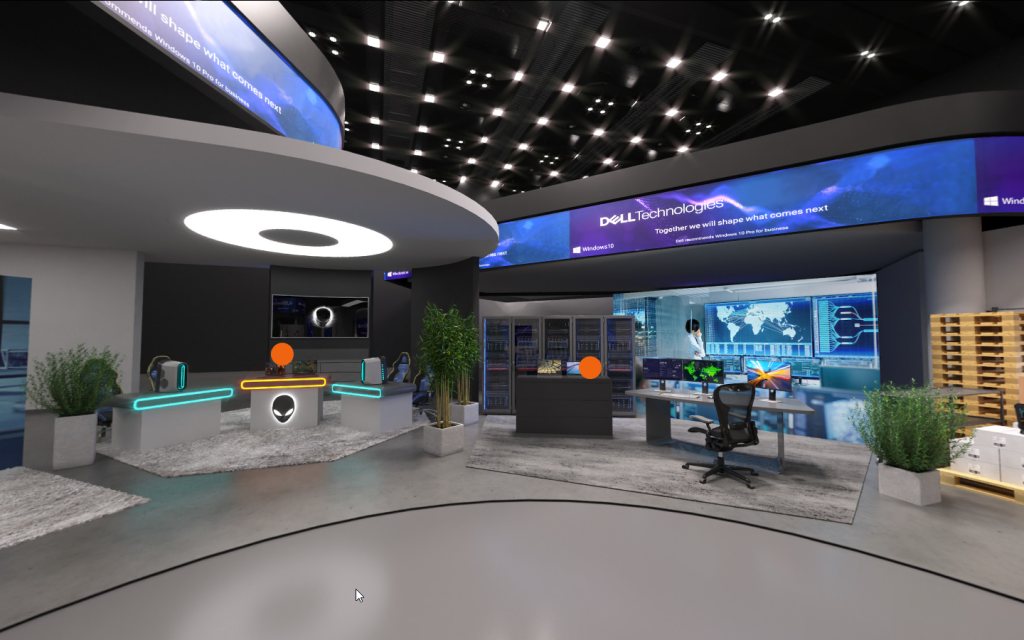modélisation 3d Showroom virtuel