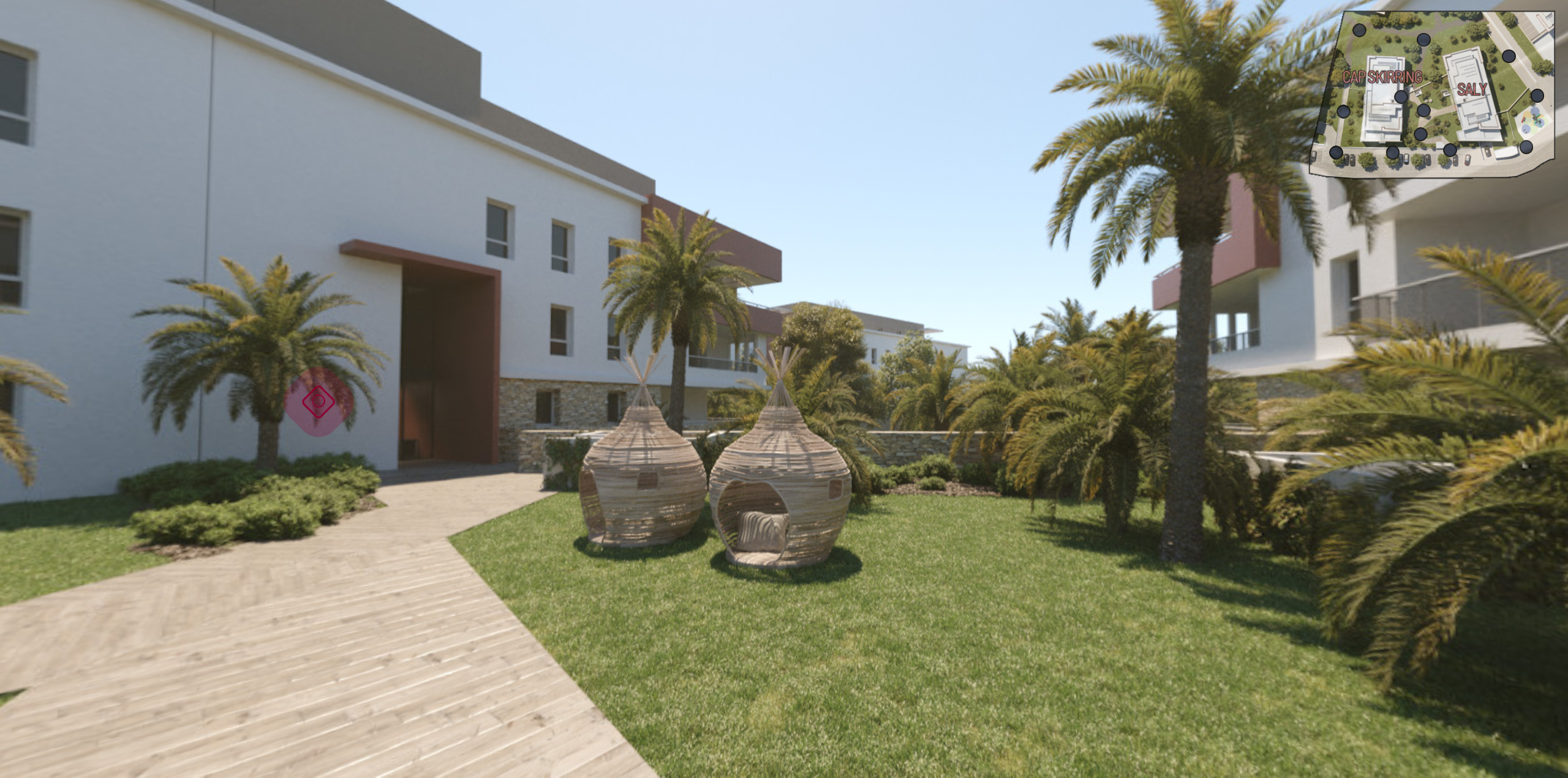 Modélisation 3D d'une résidence Helenis